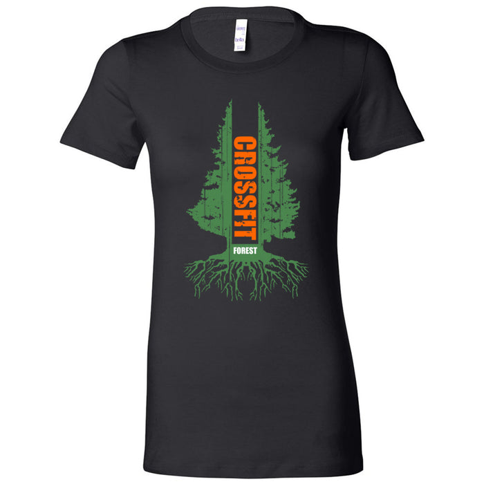 CrossFit Forest - 100 - Split - Women's T-Shirt