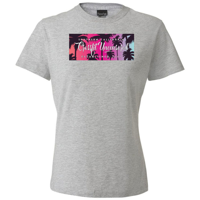 CrossFit Uncensored - 100 - Summer (Palm Tree 2) Women's T-Shirt