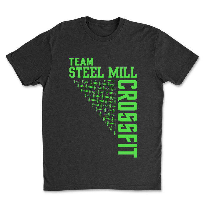 Steel Mill CrossFit Fleming Island Green Mens - T-Shirt