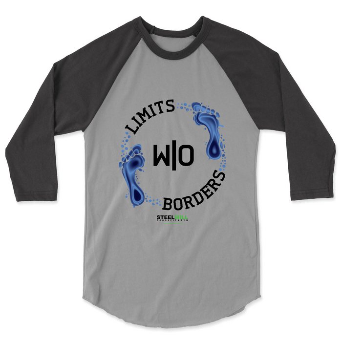 Steel Mill CrossFit Fleming Island Limits Without Borders Mens - 3/4 Sleeve