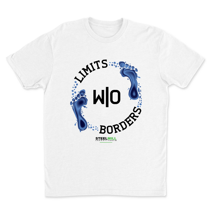 Steel Mill CrossFit Fleming Island Limits Without Borders Mens - T-Shirt