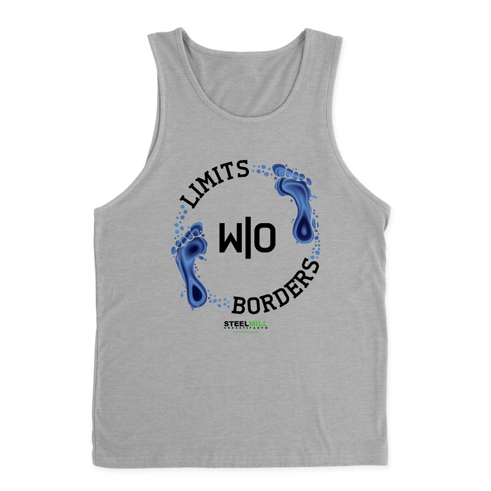 Steel Mill CrossFit Fleming Island Limits Without Borders Mens - Tank Top