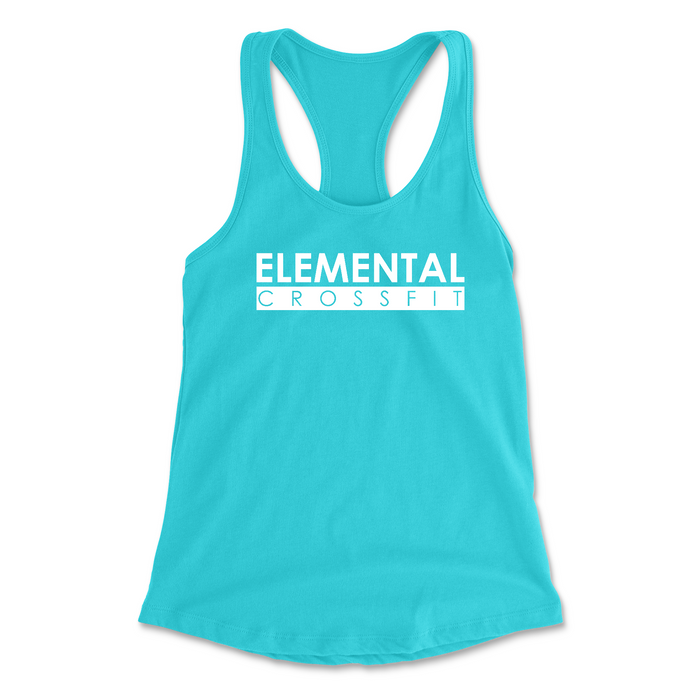 Elemental CrossFit White Womens - Tank Top