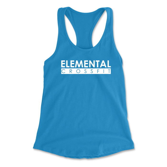 Elemental CrossFit White Womens - Tank Top