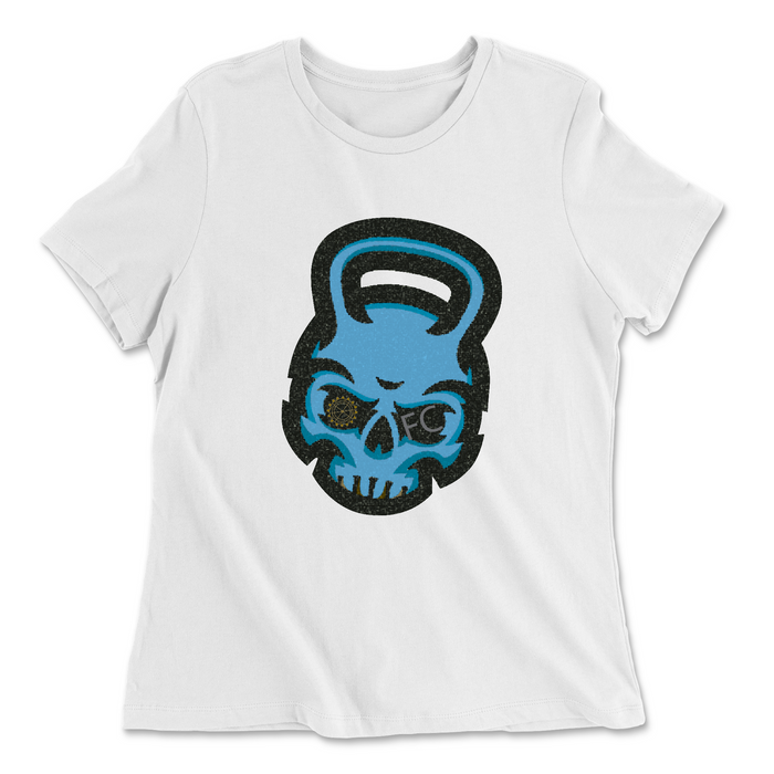 Foremost CrossFit Skull Womens - Relaxed Jersey T-Shirt
