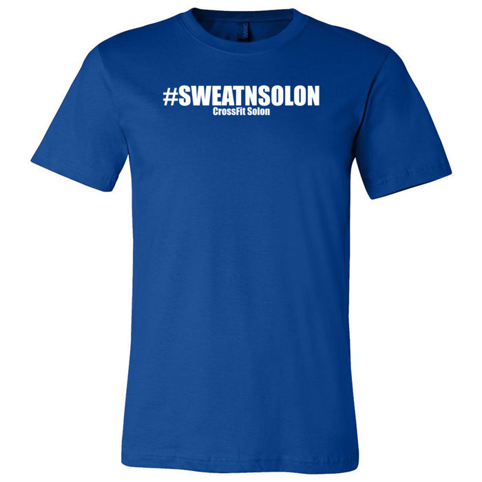 CrossFit Solon - 200 - #SweatNSolon - Men's  T-Shirt