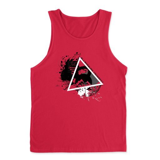 Mens 2X-Large RED Tank Top