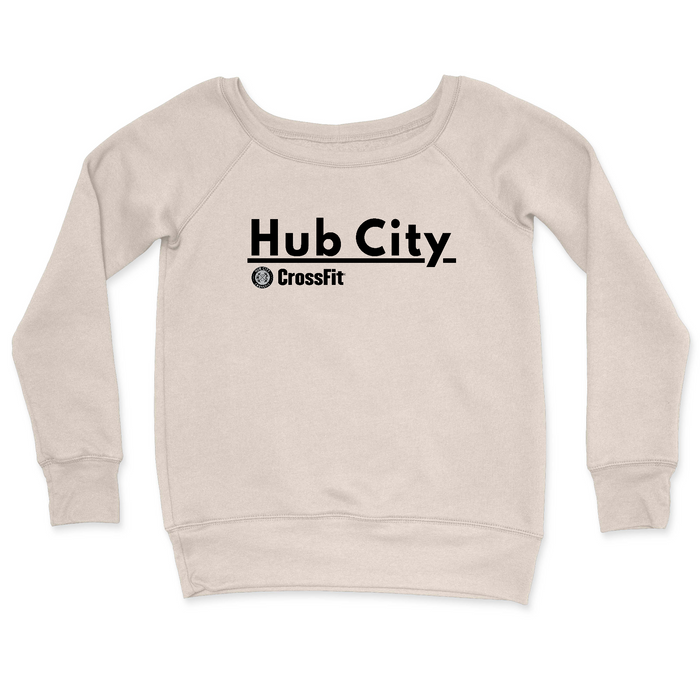 Hub City CrossFit Support Your Box Womens - CrewNeck