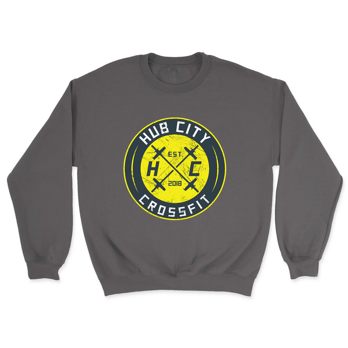 Hub City CrossFit Neon Mens - Midweight Sweatshirt