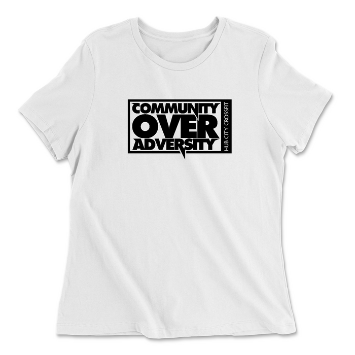 Hub City CrossFit Community Womens - Relaxed Jersey T-Shirt