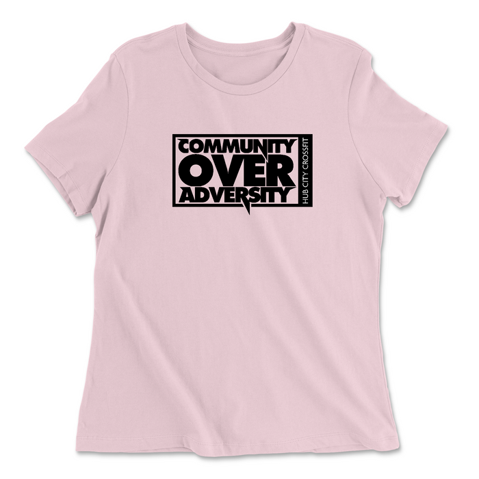 Hub City CrossFit Community Womens - Relaxed Jersey T-Shirt