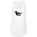 Womens 2X-Large White Tank Top (Front Print Only)
