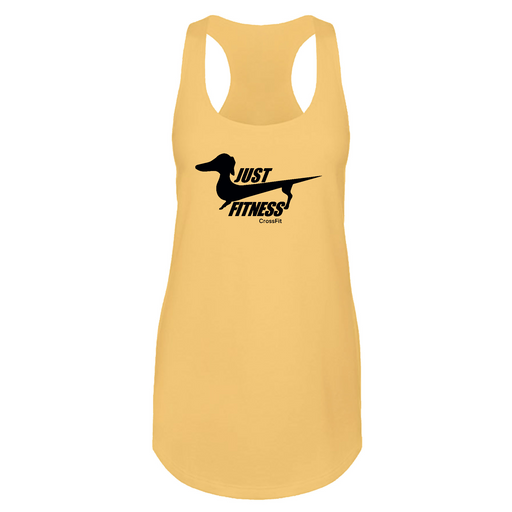 Womens 2X-Large Banana Cream Tank Top (Front Print Only)