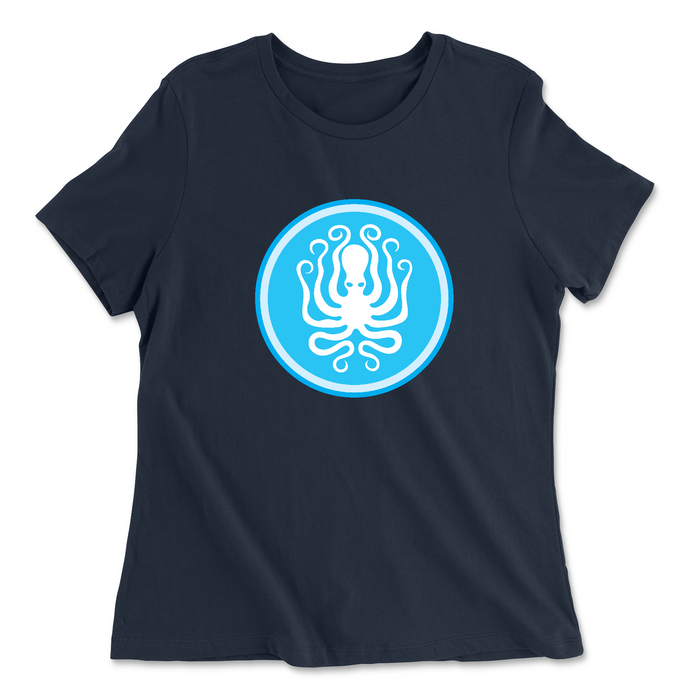 Like Water CrossFit Octopus Womens - Relaxed Jersey T-Shirt