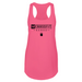 Womens 2X-Large Desert Pink Tank Top (Front Print Only)
