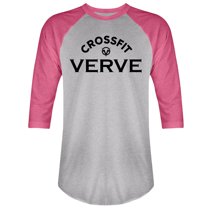Mens 2X-Large Hot Pink 3/4 Sleeve