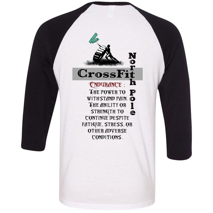 CrossFit North Pole - 202 - Endurance - Men's Baseball T-Shirt