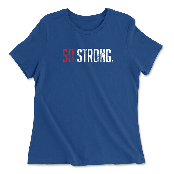 ASDC CrossFit So Strong Womens - Relaxed Jersey T-Shirt