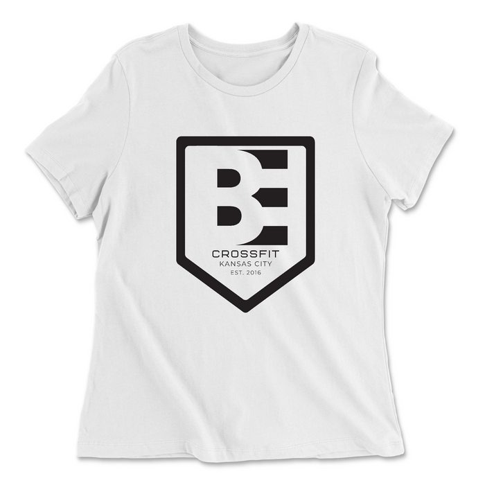 Brave Enough CrossFit Shield Womens - Relaxed Jersey T-Shirt
