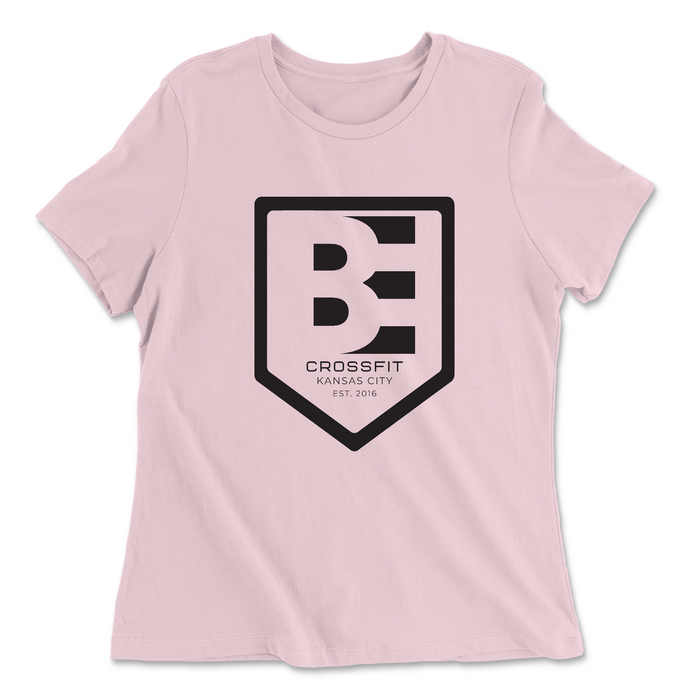 Brave Enough CrossFit Shield Womens - Relaxed Jersey T-Shirt
