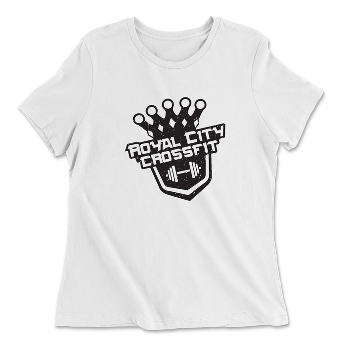 Royal City CrossFit Tilted Womens - Relaxed Jersey T-Shirt