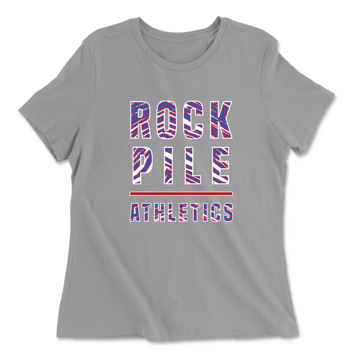 Rock Pile CrossFit Zubaz Womens - Relaxed Jersey T-Shirt