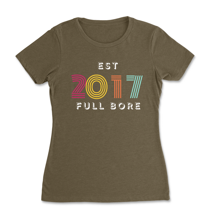 CrossFit Full Bore South - Retro Birthday - Womens - T-Shirt
