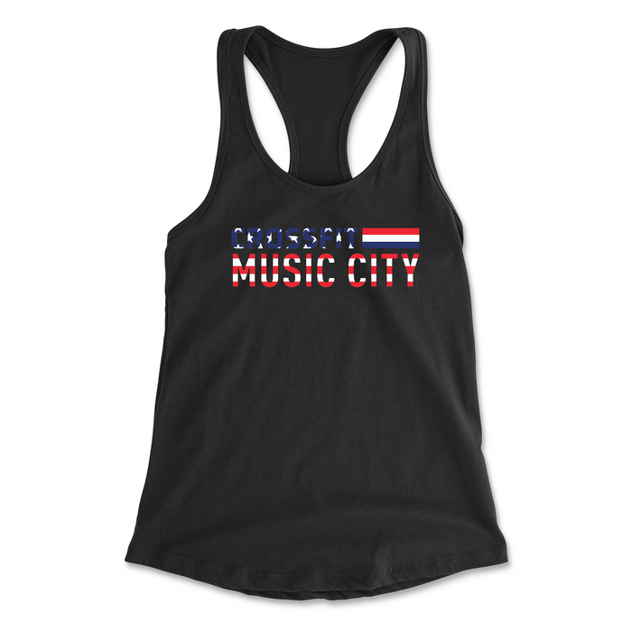 CrossFit Music City - Flag - Womens - Tank Top