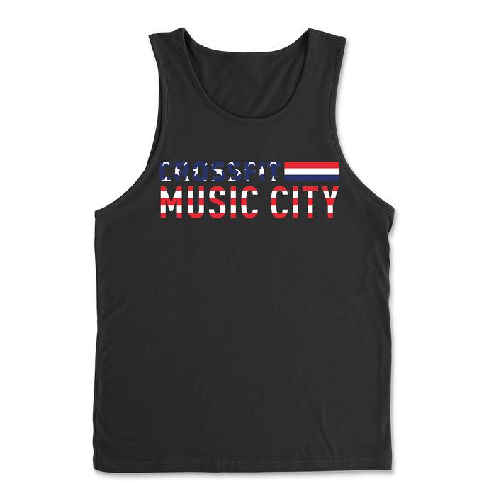 CrossFit Music City - Flag - Mens - Tank Top