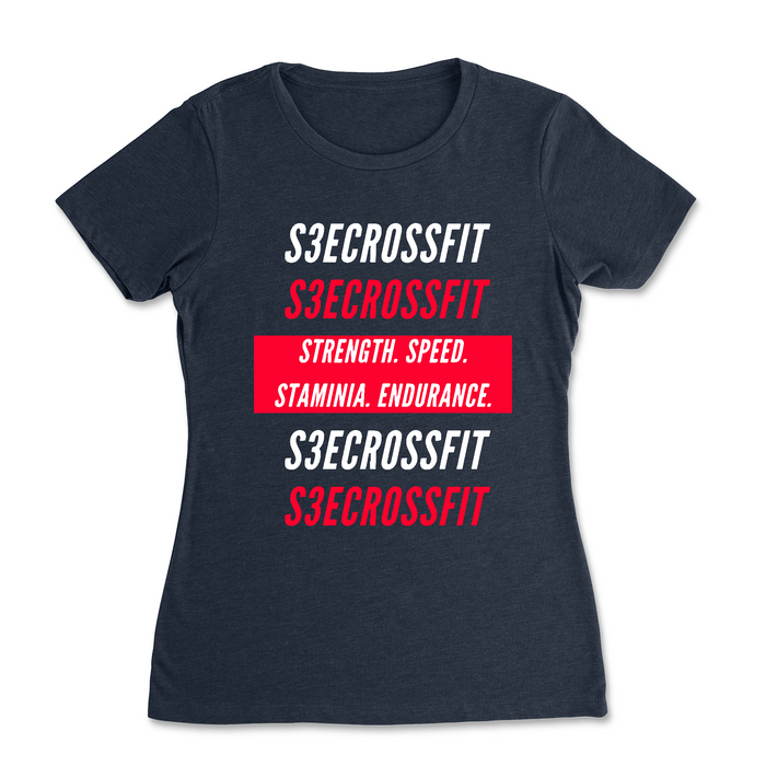 S3E CrossFit SSSE2 - Womens - T-Shirt