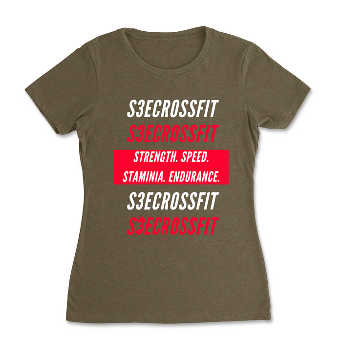 S3E CrossFit SSSE2 - Womens - T-Shirt