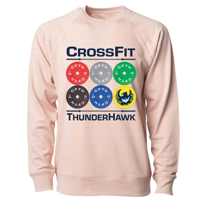 CrossFit ThunderHawk Coach Barbell Mens - CrewNeck