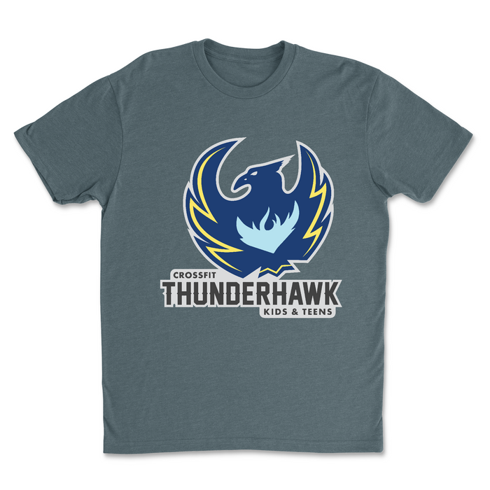 CrossFit ThunderHawk Coach Teens and Kids Mens - T-Shirt