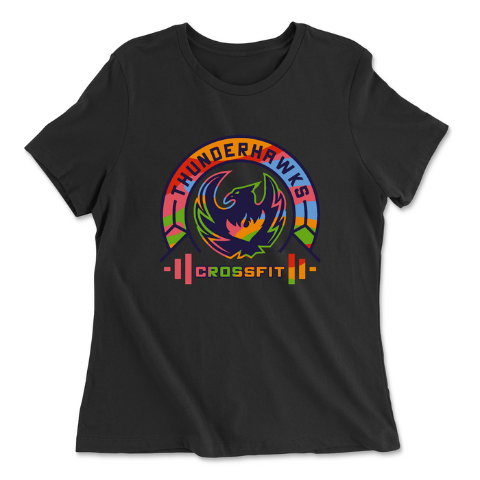 CrossFit ThunderHawk Multicolored Womens - Relaxed Jersey T-Shirt