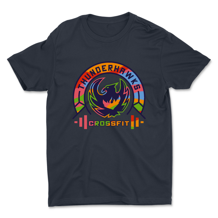 CrossFit ThunderHawk Multicolored Unisex - Cotton T-Shirt