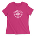 Womens 2X-Large BERRY Relaxed Jersey T-Shirt