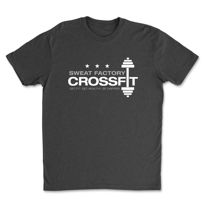 Sweat Factory CrossFit - Barbell Mens - T-Shirt