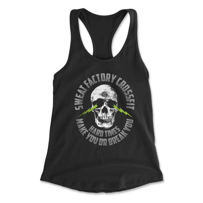 Sweat Factory CrossFit - Skull and Lightning Womens - Tank Top
