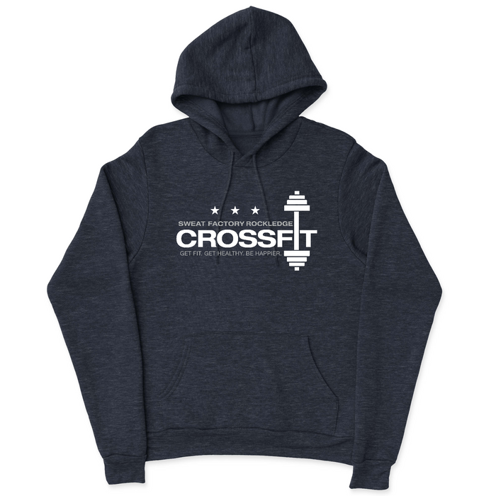 Sweat Factory CrossFit Rockledge Barbell Mens - Hooded T-Shirt