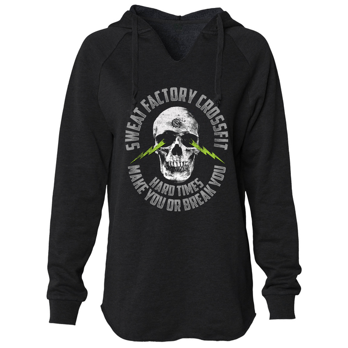Sweat Factory CrossFit Rockledge Skull and Lightning Womens - Hoodie