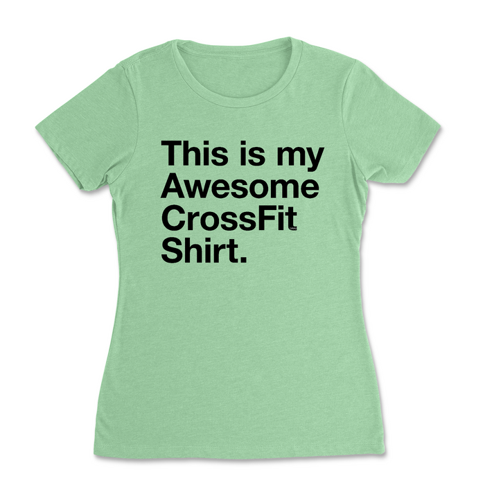 CrossFit Oahu Awesome! - Womens - T-Shirt