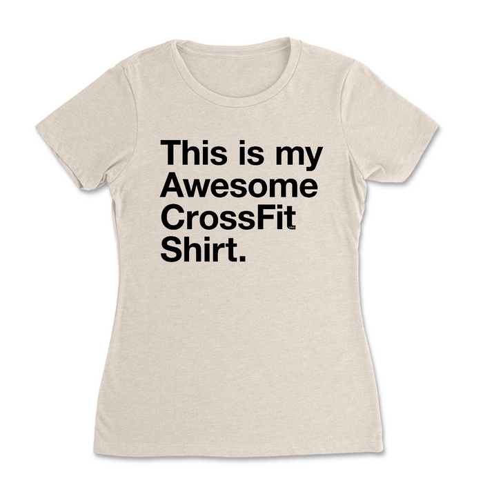 CrossFit Oahu Awesome! - Womens - T-Shirt