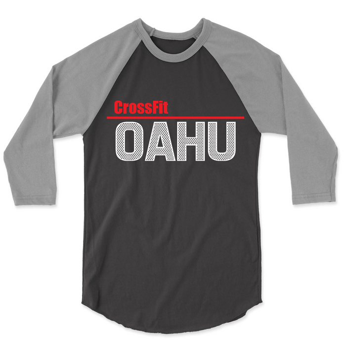 CrossFit Oahu Fittest - Mens - 3/4 Sleeve
