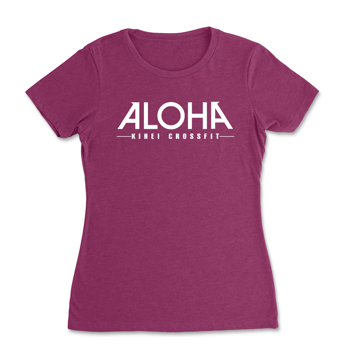 Aloha Kihei CrossFit Stacked - Womens - T-Shirt