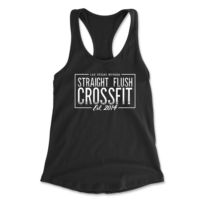 Straight Flush CrossFit Vintage Established 2014 - Womens - Tank Top