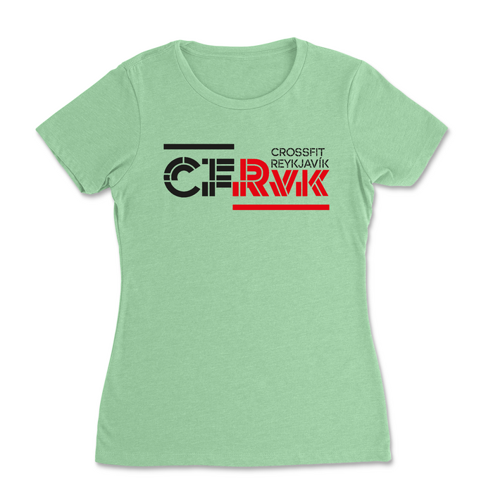 CrossFit Reykjavík Stacked Womens - T-Shirt