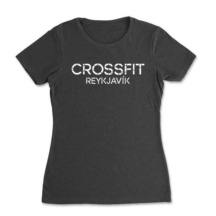 CrossFit Reykjavík One Color Womens - T-Shirt