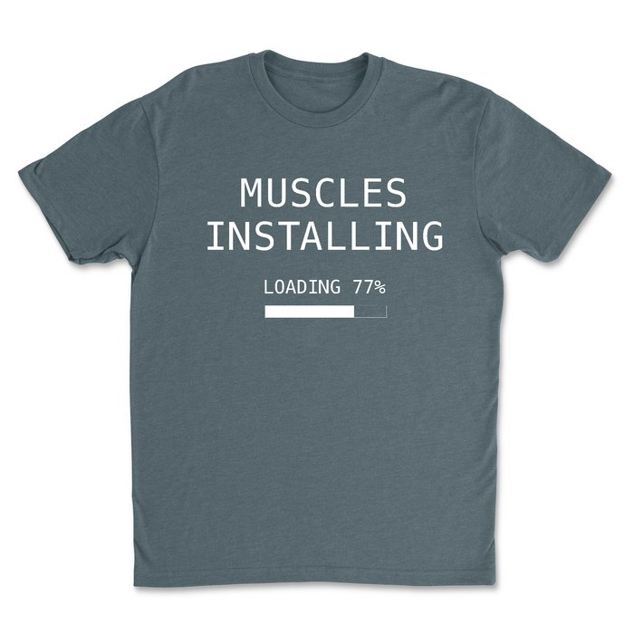 CrossFit Inua Muscles Installing - Mens - T-Shirt