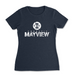 Womens 2X-Large DARK_NAVY T-Shirt