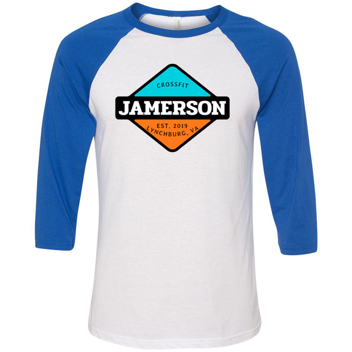 Jamerson CrossFit - 100 - Insignia 6 - Men's Baseball T-Shirt
